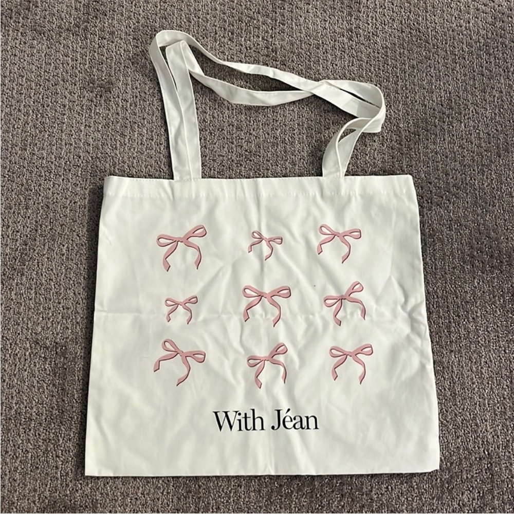 With Jean Bows Tote - Picture 2 of 2
